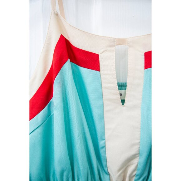 Umgee Spaghetti Strap Teal Maxi Dress, size M - Picture 3 of 7